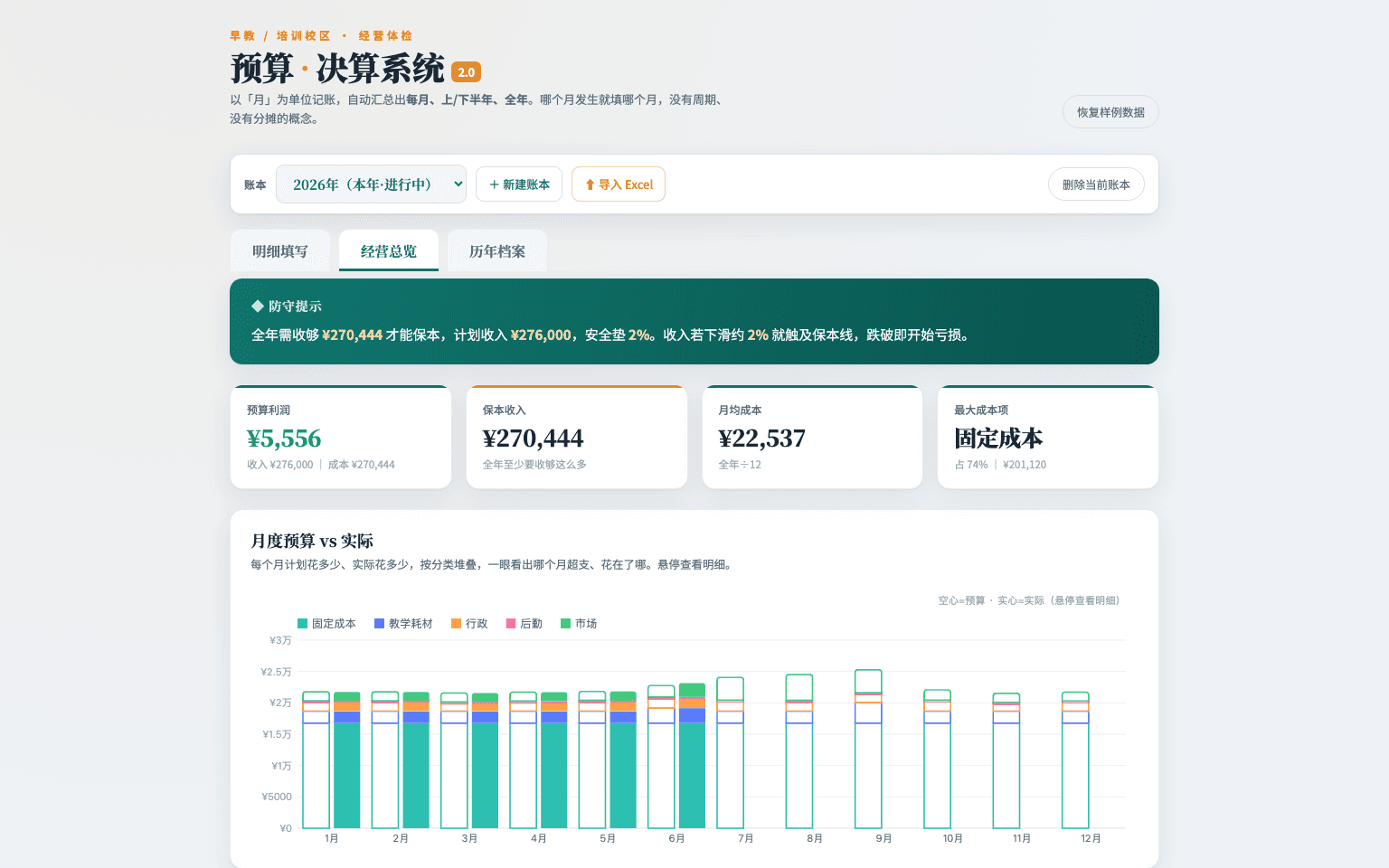 Suandeqing Budget Ledger Screenshots
